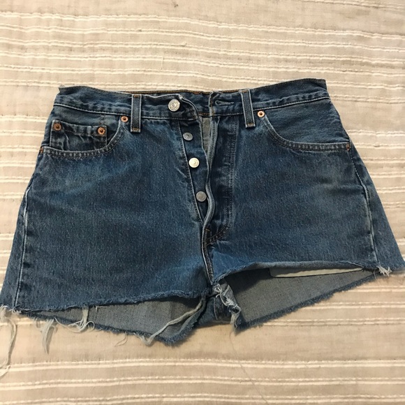 Vintage Levi cutoffs - Picture 2 of 4